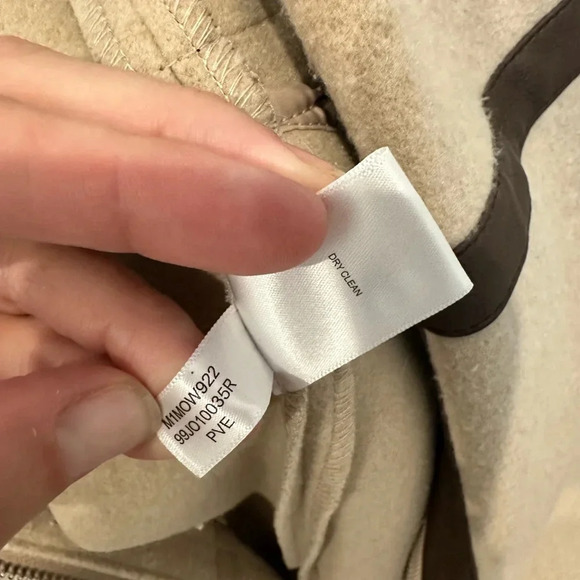 Marc New York Andrew Marc Zip Up Coat Tan Large - Picture 8 of 10
